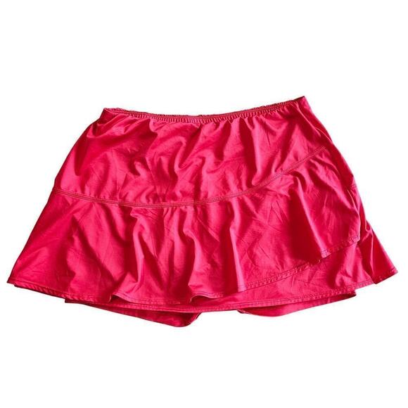 Tail Pants - Tail Activewear Ruffle Golf Skort Red Size M